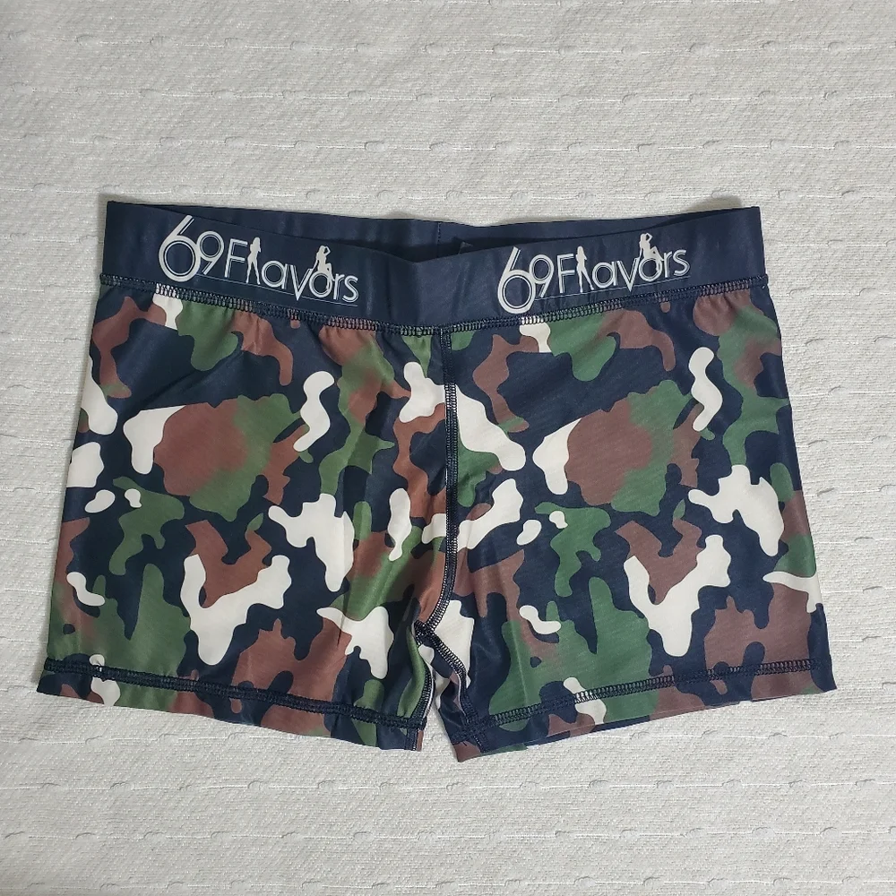 69Flavors Men's Camo Boxer Stretchy Briefs. Size M‎